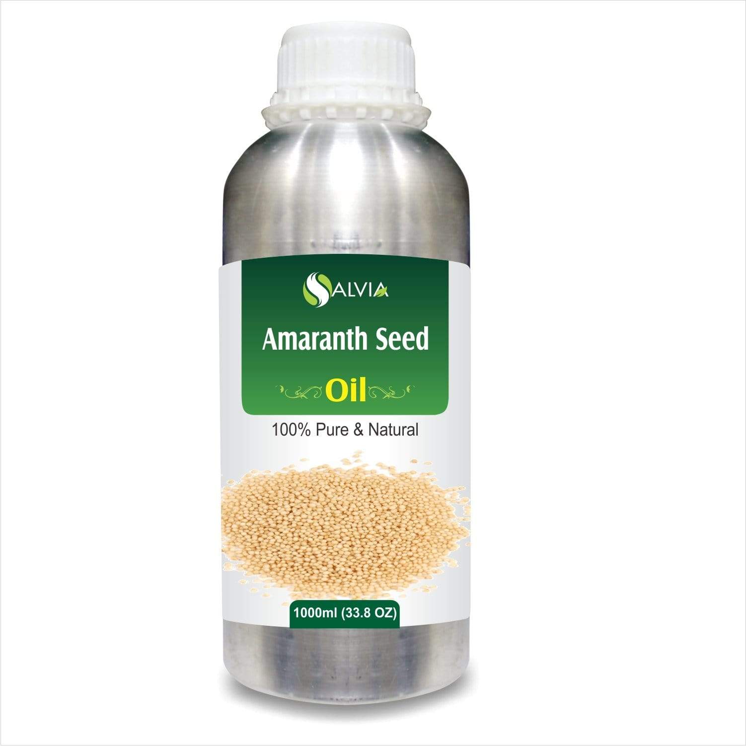 Salvia Natural Carrier Oils 1000ml Amaranth Seed Oil (Amaranthus-Caudatus) 100% Natural Pure Carrier Oil Salvia Natural Carrier Oils 1000ml Amaranth Seed Oil (Amaranthus-Caudatus) 100% Natural Pure Carrier Oil